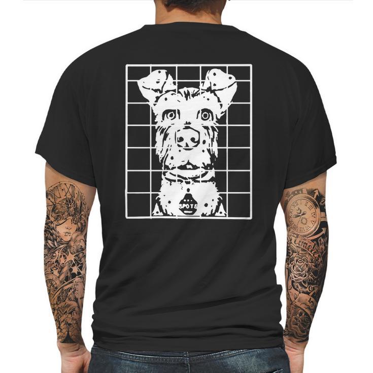 Isle Of Dogs Spots Caged Mens Back Print T-shirt