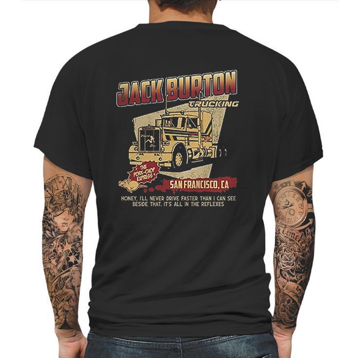 Jack Burton Trucking San Francisco Car Vintage Mens Back Print T-shirt