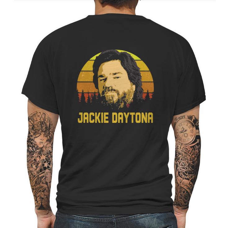 Jackie Daytona Retro Mens Back Print T-shirt