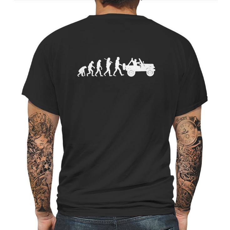 Jeep Evolution Mens Back Print T-shirt