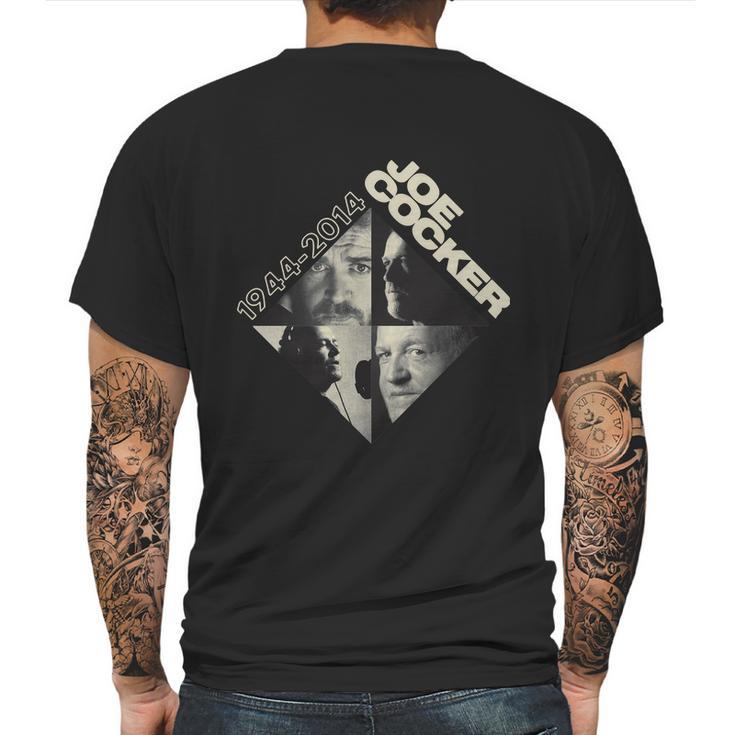 Joe Cocker Tshirt Mens Back Print T-shirt