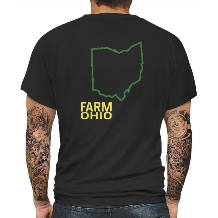 John Deere State Pride Farm Mens Back Print T-shirt