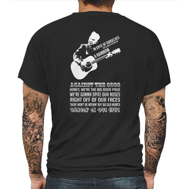 John Prine Legend For Mens Back Print T-shirt