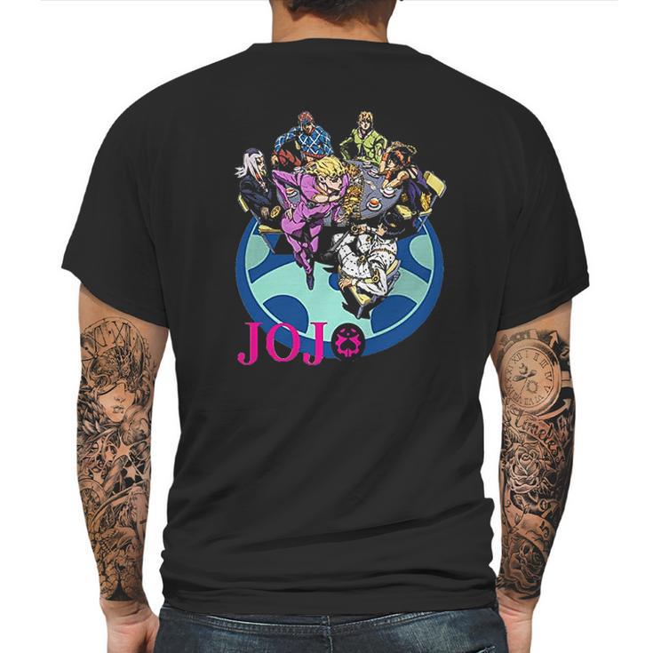 Jojo Bizarre Adventure Durable Mens Back Print T-shirt