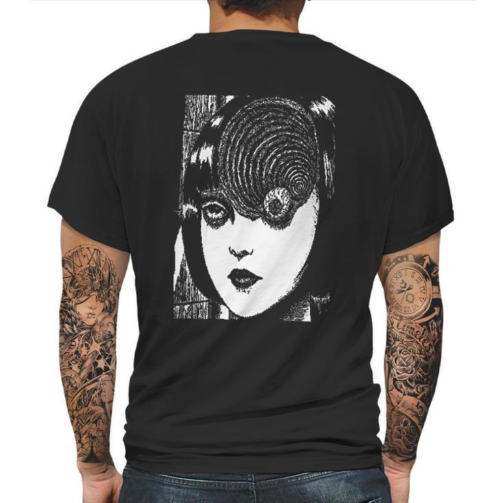 Junji Ito Art Mens Back Print T-shirt