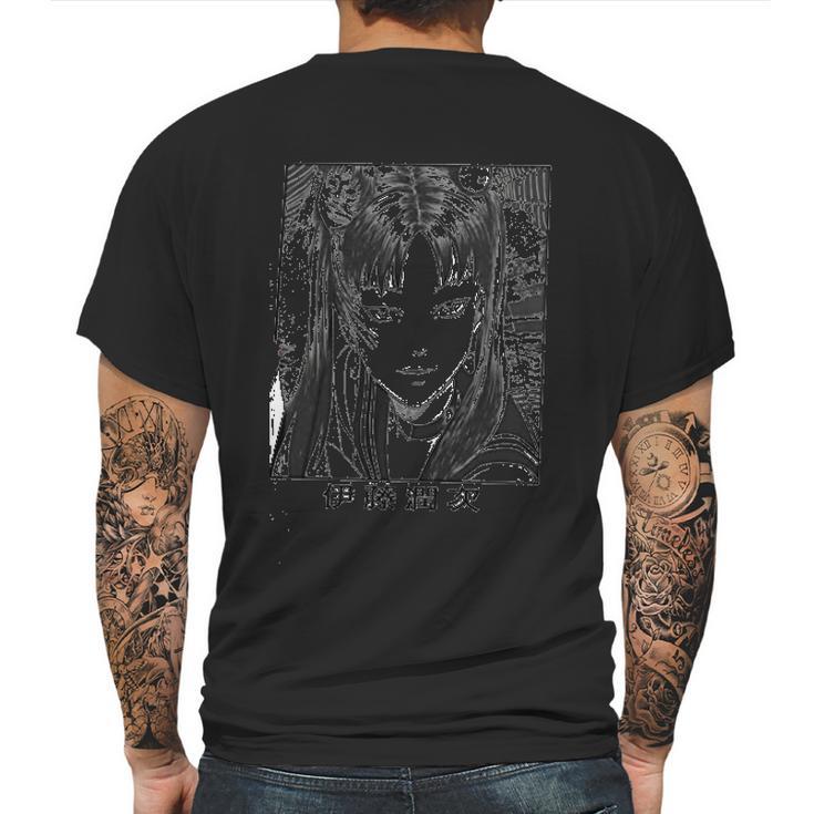 Junji Ito Horror Manga Mens Back Print T-shirt