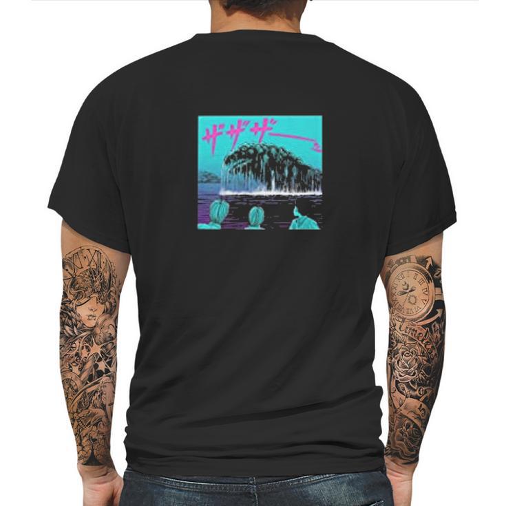 Junji Ito Sea Monster Mens Back Print T-shirt