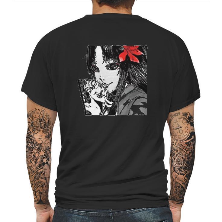 Junji Ito Tomie Art Mens Back Print T-shirt