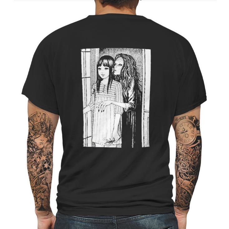 Junji Ito Whispering Mens Back Print T-shirt