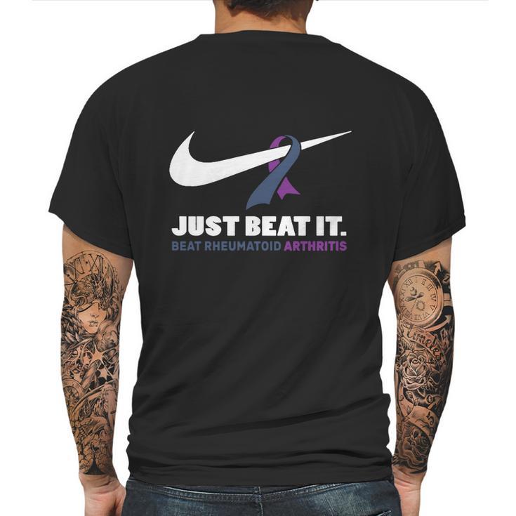 Just Beat It Beat Rheumatoid Arthritis Mens Back Print T-shirt