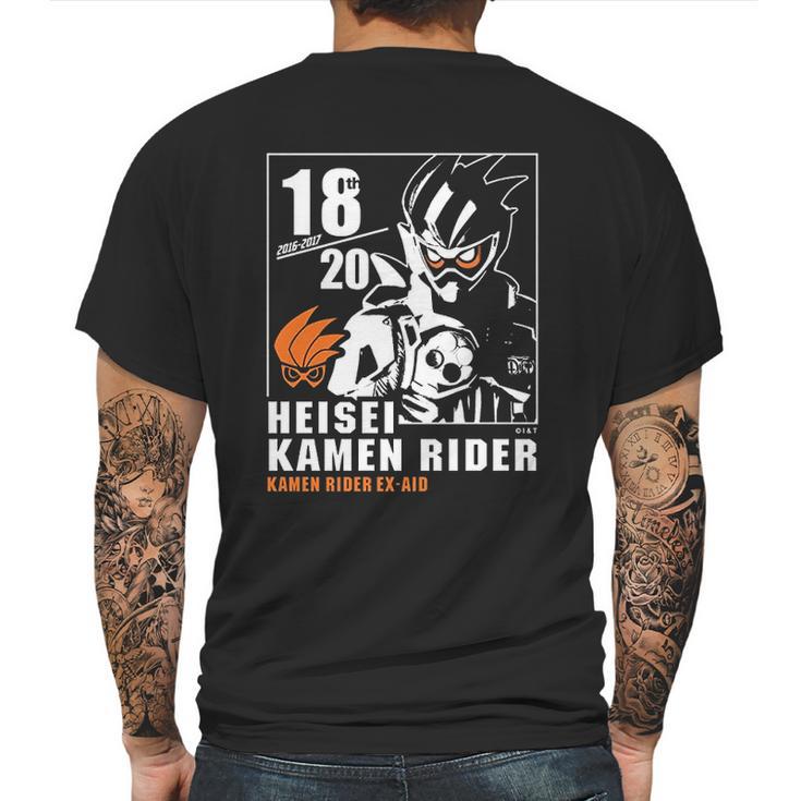 Kamen Rider Exaid Heisei Rider Anniversary Mens Back Print T-shirt