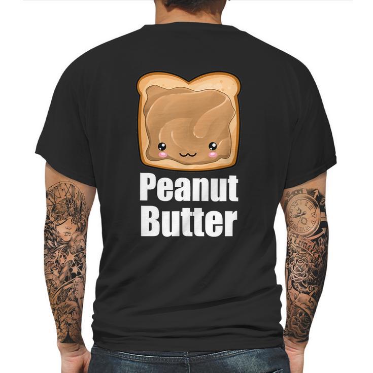 Kawaii Peanut Butter Jelly Pb&J Halloween Matching Bff Shirt Tshirt Mens Back Print T-shirt