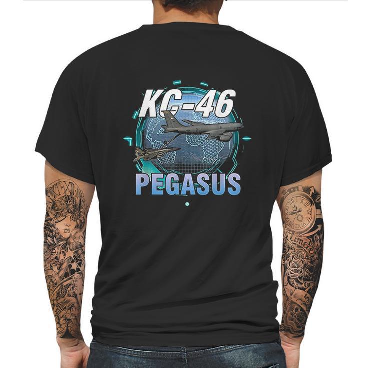 Kc46 Pegasus Gift Veteran Mens Back Print T-shirt