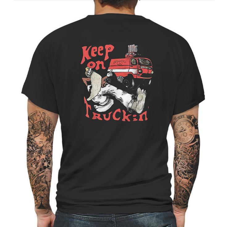 Keep On Truckin Vintage 1970S Mens Back Print T-shirt