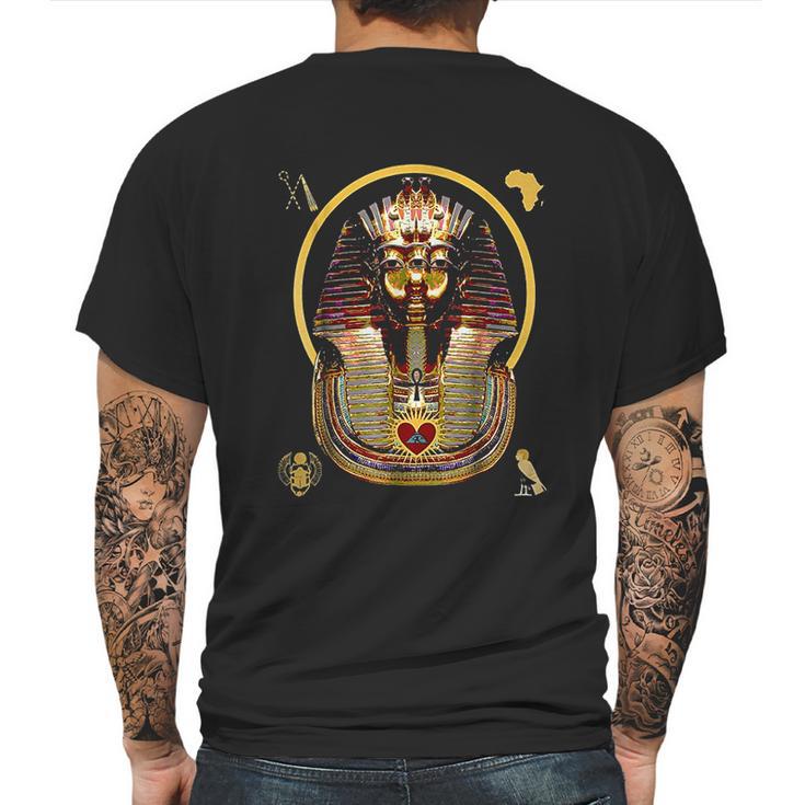 Kemetic Esoteric Ancient Egyptian Art Mens Back Print T-shirt