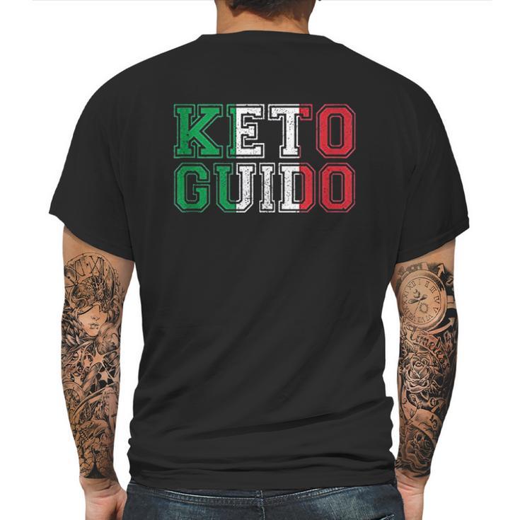 Keto Guido Italian Ketogenic Mens Back Print T-shirt