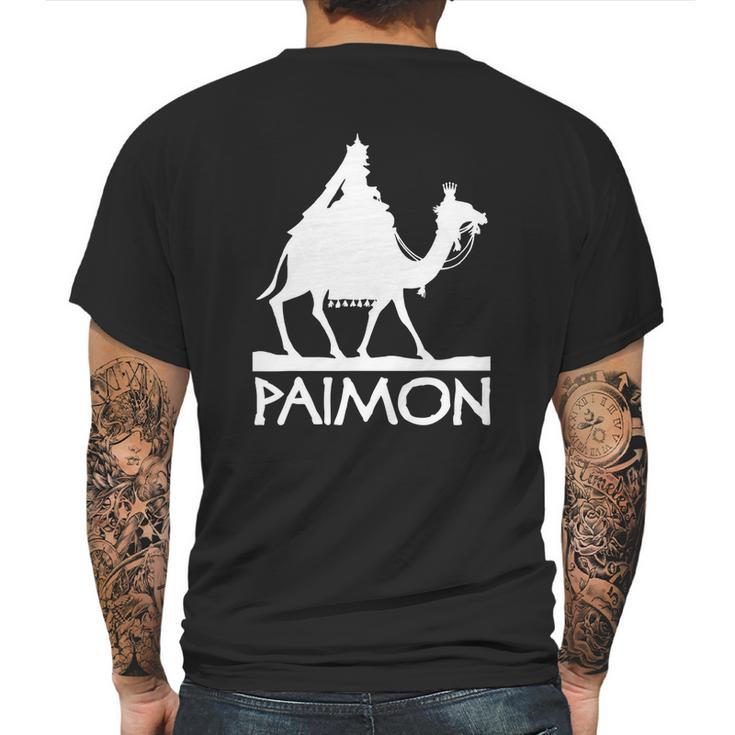 King Paimon Lesser Key Of Solomon Ars Goetia Demon Spirit Mens Back Print T-shirt