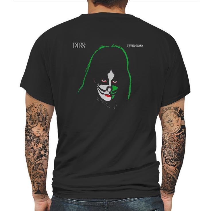 Kiss 1978 Peter Criss Tshirt Mens Back Print T-shirt