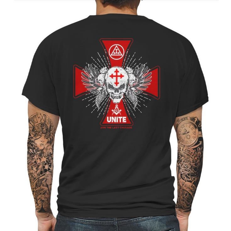 Knights Templar S - Templar S Mens Back Print T-shirt