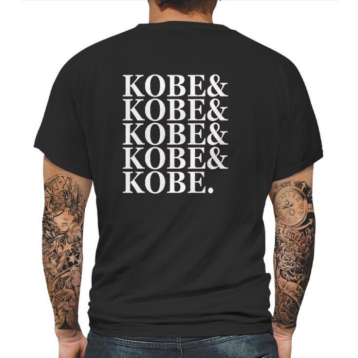 Kobe And Kobe And Kobe Mens Back Print T-shirt