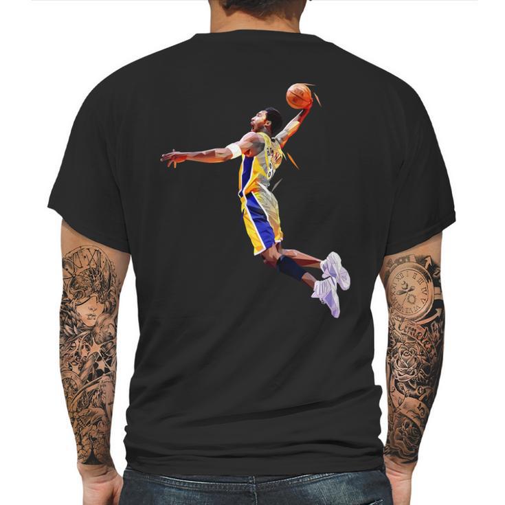 Kobe Bryant Low Poly T-Shirt Mens Back Print T-shirt