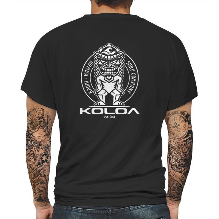 Koloa Surf Logo Mens Back Print T-shirt