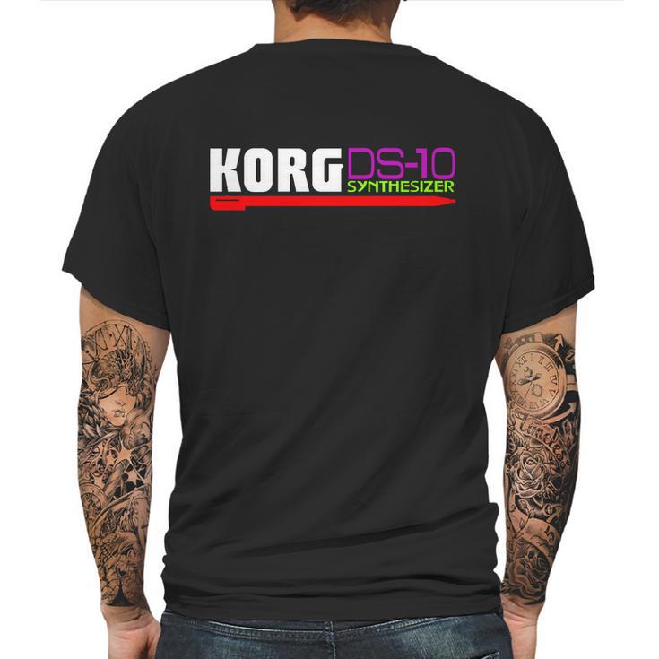 Korg Keyboard Mens Back Print T-shirt