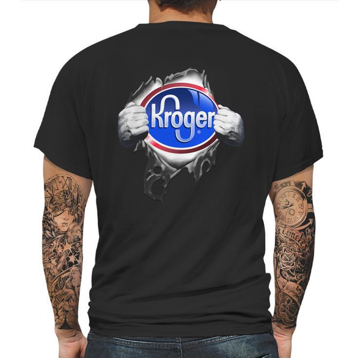 Kroger Company Mens Back Print T-shirt