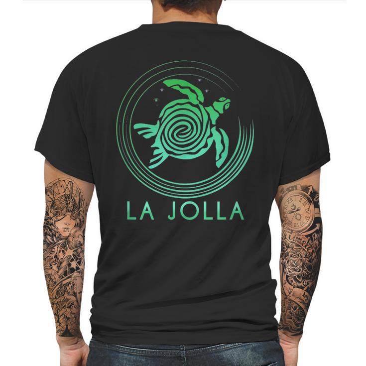 La Jolla  Tribal Turtle Mens Back Print T-shirt