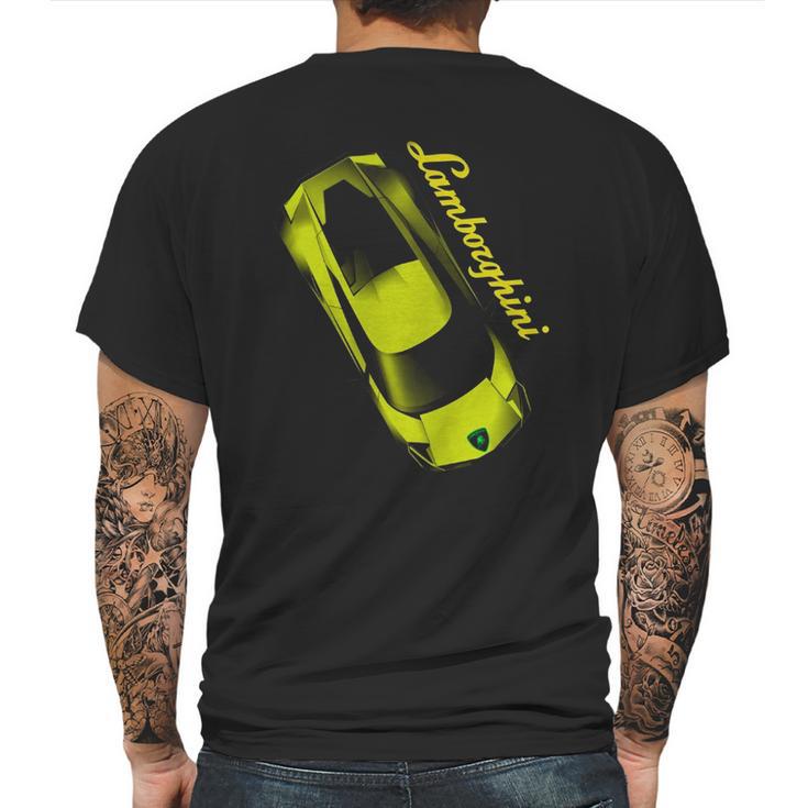 Lamborghini Shirt Mens Back Print T-shirt