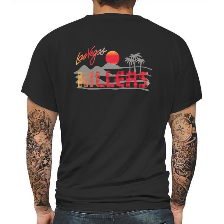 Las Vegas The Killers Mens Back Print T-shirt