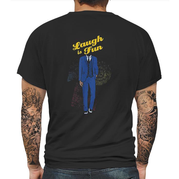 Laugh Is Fun Scp Mens Back Print T-shirt