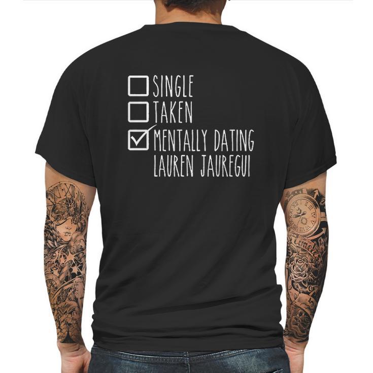 Lauren Jauregui Checklist Mens Back Print T-shirt