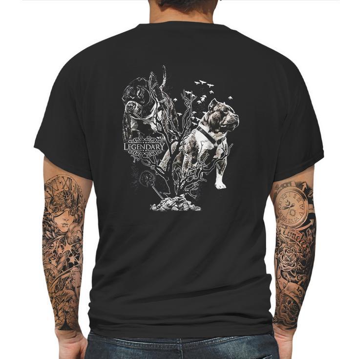 Legendary American Bully Samurai Paco Mens Back Print T-shirt