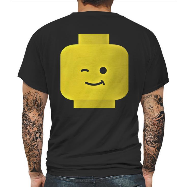 Lego Guy Mens Back Print T-shirt