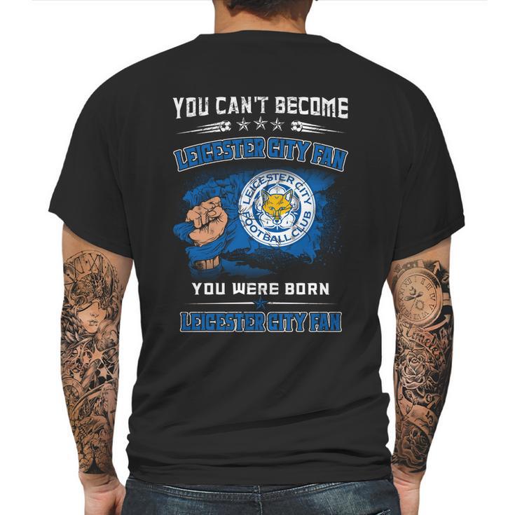 Leicester City Fc-Kann-Man Mens Back Print T-shirt