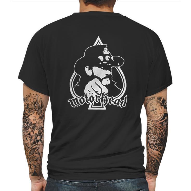 Lemmy Motorhead Indie Rock Music Mens Back Print T-shirt