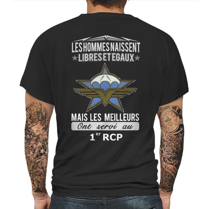 Les Hommes Naissent Libresetegaux Mais Les Meilleurs  Ont Servi Au 1 Rcp Mens Back Print T-shirt