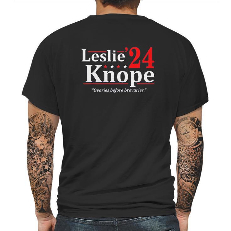 Leslie Knope 24 Mens Back Print T-shirt