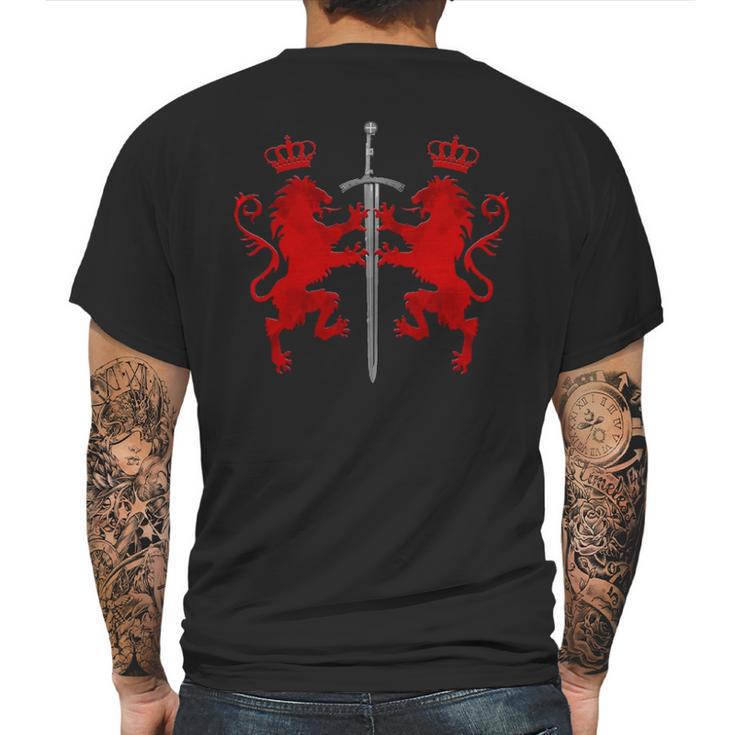 Lion King - Templar S Mens Back Print T-shirt