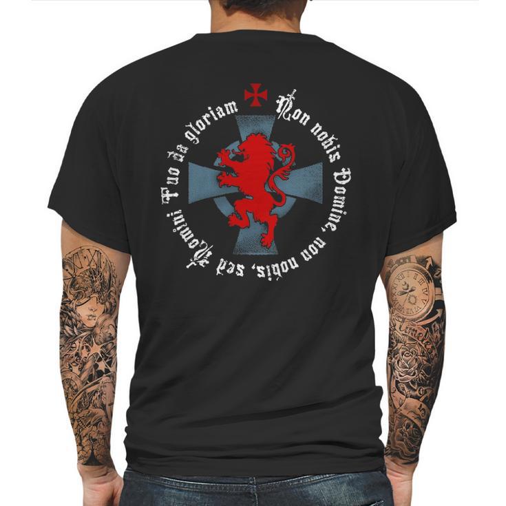 Lion King  - Templar Shirts Mens Back Print T-shirt