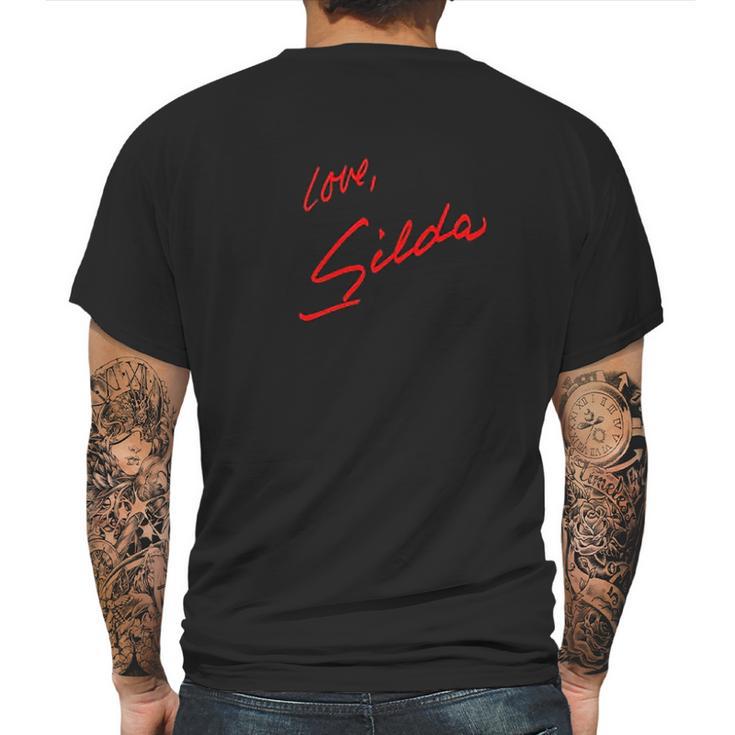 Love Gilda Signature Film Mens Back Print T-shirt