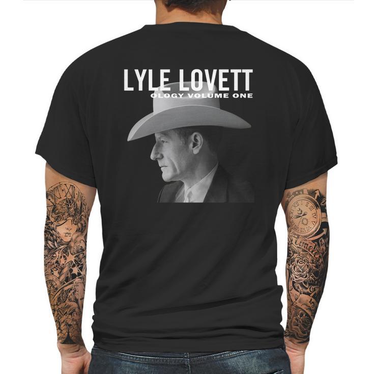 Lyle Lovett Tshirt Mens Back Print T-shirt