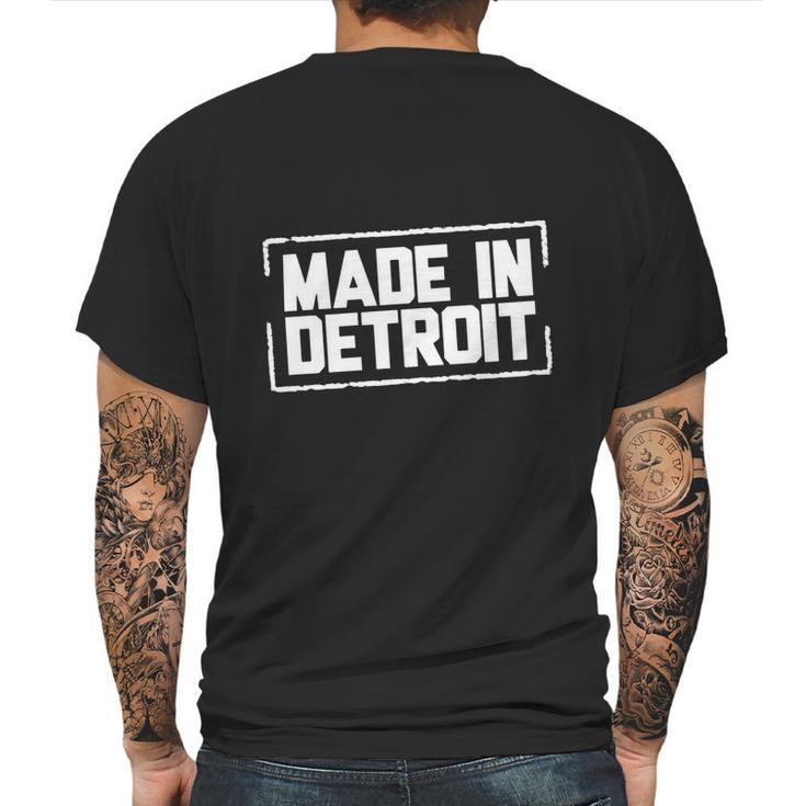 Made In Detroit Mens Back Print T-shirt