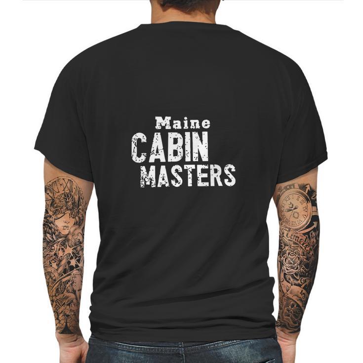 Maine Cabin Masters Mens Back Print T-shirt