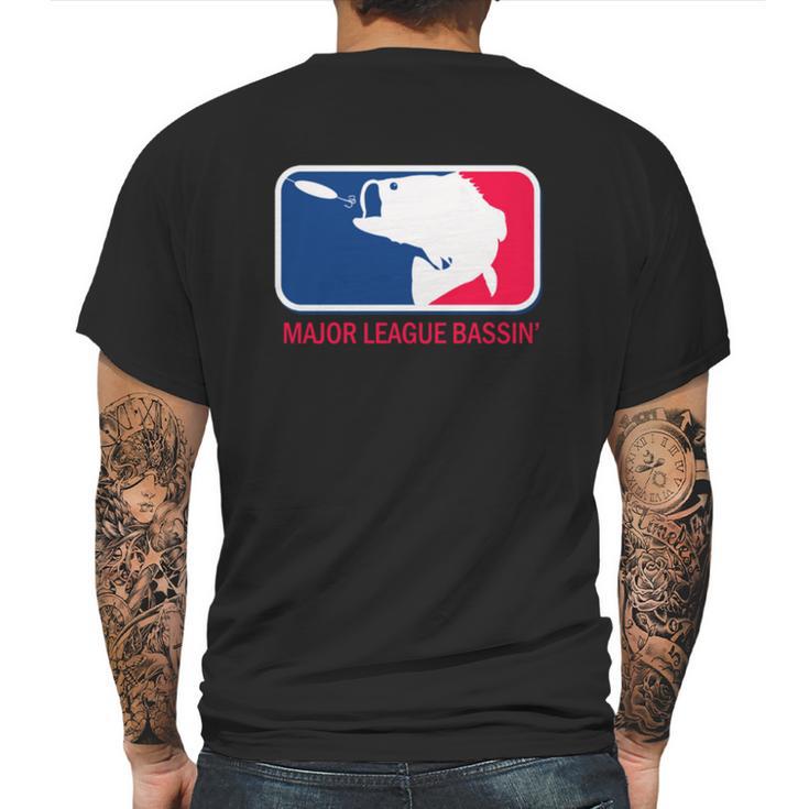 Major League Bass T-Shirt Mens Back Print T-shirt