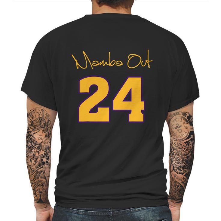 Mamba Out 24 Mens Back Print T-shirt