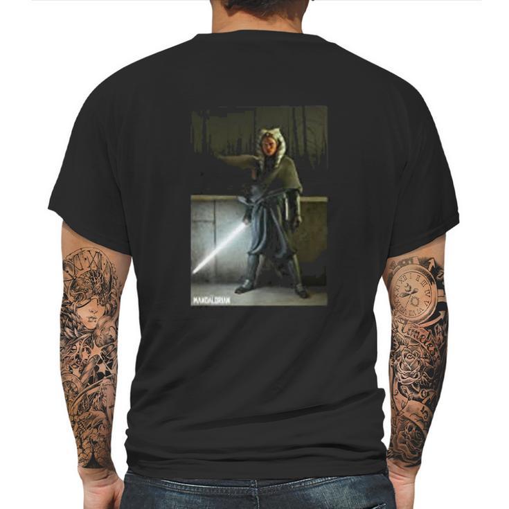 The Mandalorian Ahsoka Tano Mens Back Print T-shirt