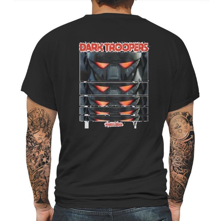 The Mandalorian Dark Troopers Mens Back Print T-shirt