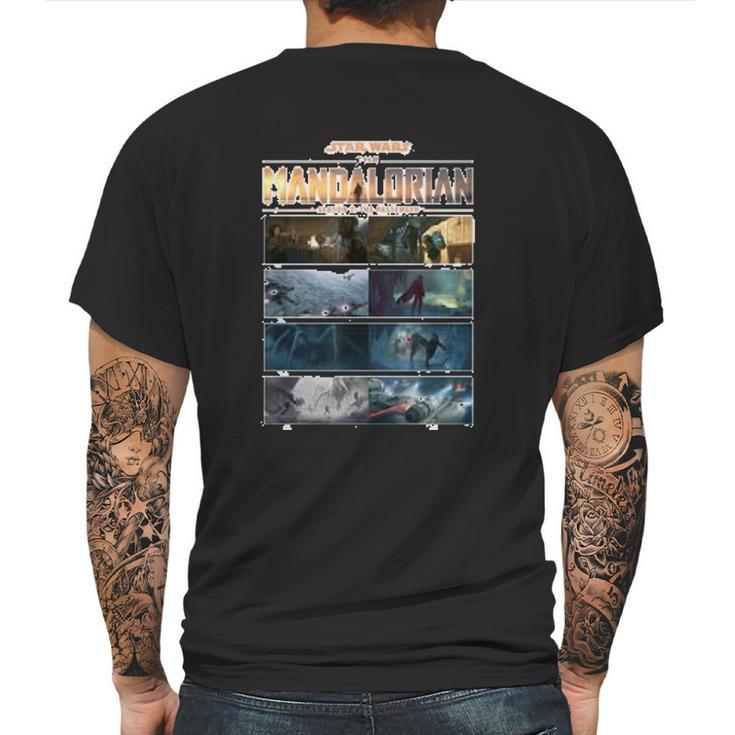 The Mandalorian Season 2 The Passenger Concept Art Mens Back Print T-shirt